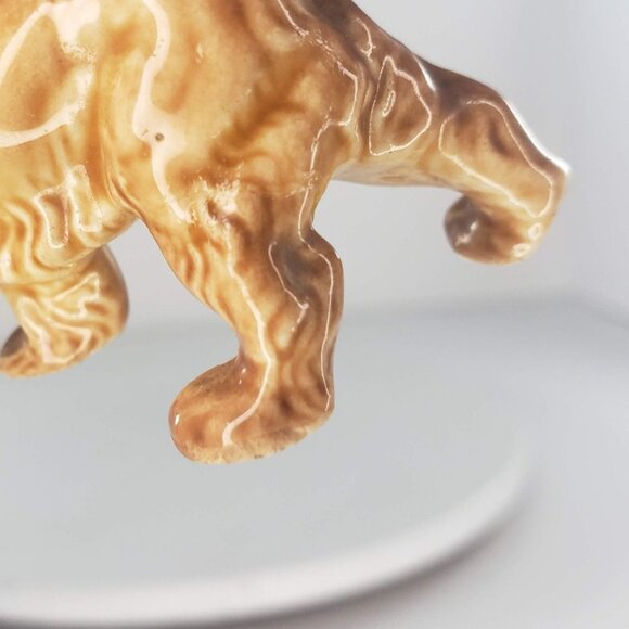 Hagen Renaker Cocker Spaniel Dog Figurine Missing Newspaper Figurine *Repaired* - Picture 9 of 10